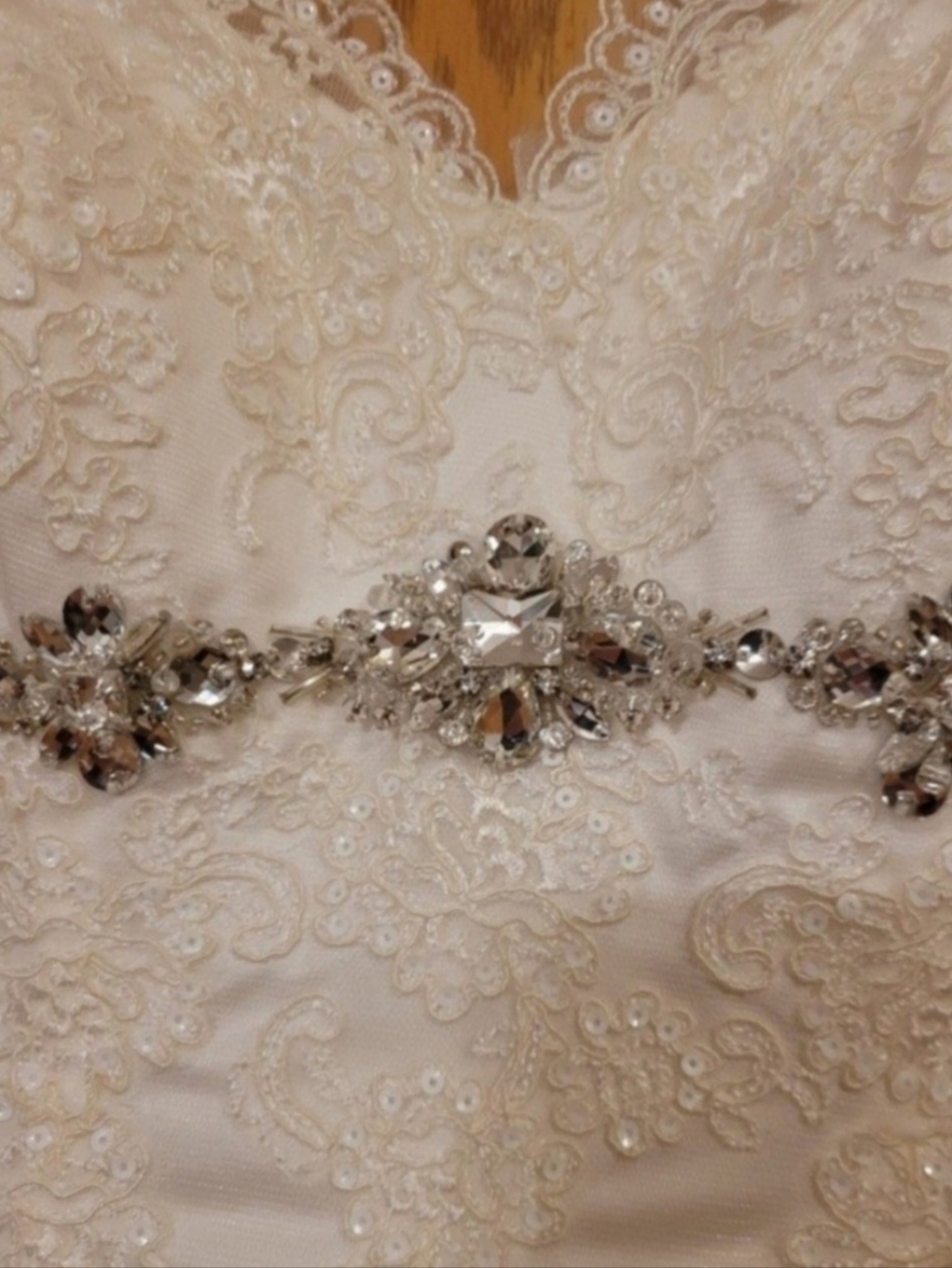 DaVinci Wedding Dress Size 8 - Picture 8 of 10